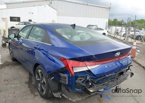 2021 Hyundai Elantra Limited from USA, damaged, VIN 5NPLP4AG7MH020587